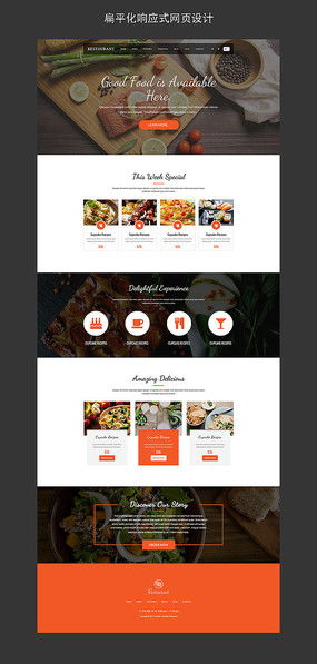 食品网页图片 食品网页设计素材